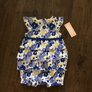 NWT Gymboree floral ruffled romper